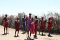 Massai people Royalty Free Stock Photo