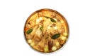 Massaman chicken Indian food in Thai style cuisine Royalty Free Stock Photo