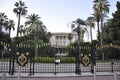 Nice, 5th september: Historic Building from the famous Promenade des Anglais boulevard in Metropola Nice