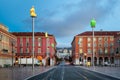 Massena Place in the Morning, Nice Royalty Free Stock Photo