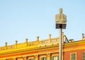 Massena square in morning in Nice, France Royalty Free Stock Photo