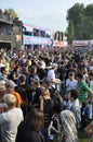 Masses of young people at the Freestyle, Snowboard and BMX-Contest and Festival in ZÃÂ¼rich