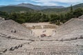 Massive amphitheatre at Sanctuary of Asklepios at Epidaurus Greece