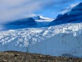 Closeup of Canada Glacier in the Taylor Dry Valley Antarctic