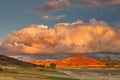 Massive Cloud at Sunset