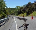 Massive Cracks in The Hunderlee Hills after Kaikoura Earthquake