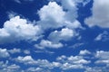 Massive cumulus clouds