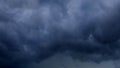 heavy dark rain storm clouds background for weather forecast - abstract 3D rendering Royalty Free Stock Photo