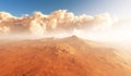 Massive dust storm sweeping across surface of Mars
