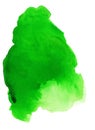 Massive Green Watercolor Splat