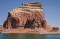 Massive Lake Powell Cliffs and Mittens Royalty Free Stock Photo