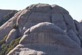 Massive limestone mount