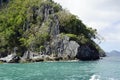 massive limestone rocks at the el nido archipelago