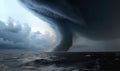Massive ocean waves caused by powerful storms Creating using generative AI tools