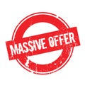 Massive Offer rubber stamp