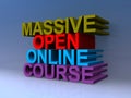 Massive open online course