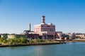 Massive Power Plant near Boston Royalty Free Stock Photo