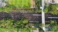 Massive protests in hong kong Royalty Free Stock Photo