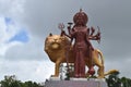 Massive statue of Durga Maa, it represents infaillibe strength and she is the warrior goddess