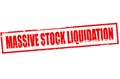 Massive stock liquidation