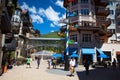 The massive Vail Ski Resort, Colorado, USA Royalty Free Stock Photo