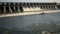 Massive Waghur Dam infrastructure Jalgaon Maharasthra India