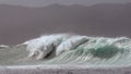 Massive Waimea Bay storm surf