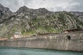 Massive walls of Kotor Old Town