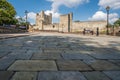 Massive walls of the Rochester castle