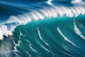 Massive Wave in the Ocean Royalty Free Stock Photo