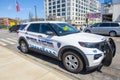 Massport Police Car, Boston, MA, USA Royalty Free Stock Photo