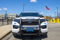 Massport Police Car, Boston, MA, USA Royalty Free Stock Photo