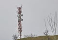 A mast repeater is a communication equipment that connects two or more radio transmitters