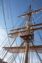 Mast of sail ship Royalty Free Stock Photo