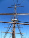 Mast of the sailboat