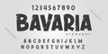 Elegant alphabet letters font set. Classic Custom Lettering Designs