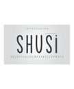 Shusi font. Elegant alphabet letters font. Royalty Free Stock Photo