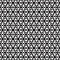 Luxury Black Vector Seamless  Hexagonal  Geometric Background Texture.Digital Pattern Design Decorative Wallpaper Element Royalty Free Stock Photo