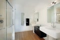 Master bathroom in condominium