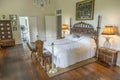 Master bedroom in the Ernest Hemingway Home and Museum in Key West Royalty Free Stock Photo