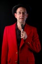 Master of Ceremonies Royalty Free Stock Photo