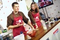 Master class of cookery at sixth gastronomic festival