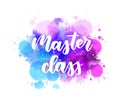 Master class lettering