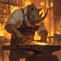 Master Craftsman Rhino, Forging Ahead