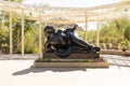 Master Fernando Botero: Reclining Woman Sculpture at Desert Botanical Garden in Phoenix