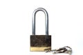 Master key and key ring Royalty Free Stock Photo