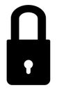 Master key lock icon