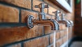 Mastering Leak Detection Inspecting plumbing leaks with advanced tools and techniques, showcasing durable finishes and seamless