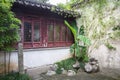 Detail of Master of Nets Garden, Suzhou, Jiangsu, China. Royalty Free Stock Photo