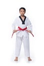 Master Red Belt TaeKwonDo Student